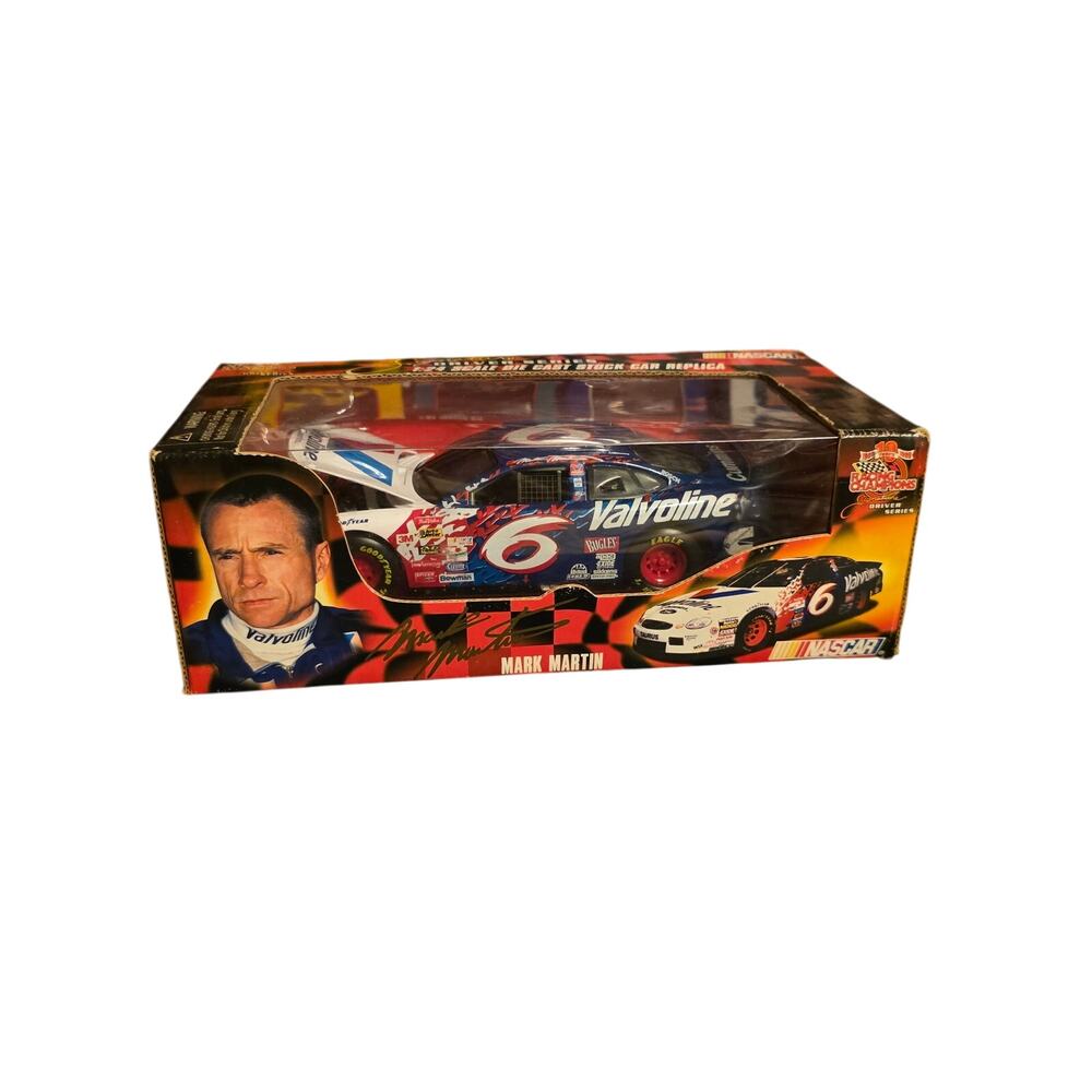 Mark Martin #6 Valvoline Racing Champions Signature 1:24 NASCAR Sealed New